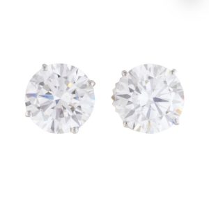 Broqueles de diamantes de 2 quilates