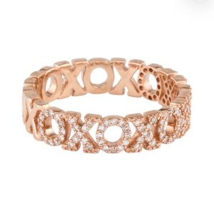 Anillo de diamantes XO
